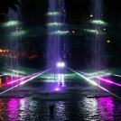 Vodní světelná show v zábavním parku Tivoli v Kodani