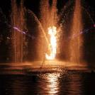 Vodní světelná show - snoubení ohně a vody