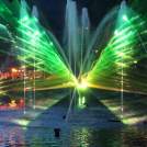 Dánský zábavní park - světelná show