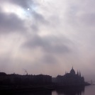 Budapešť v mlze