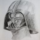 Darth Vader - kresba tužkou