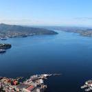 Bergen - výhled z hory Stolzekleiven