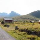 Krajina v More og Romsdal - pod vrcholem hory Lauparen