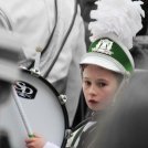 Zelené Irsko - malý účastník průvodu - bubeník