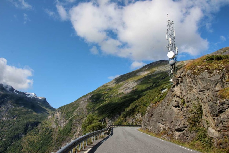 Norská silnice - cesta na Geiranger