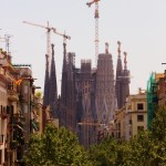 Katedrála Sagrada Família ve Španělské Barceloně